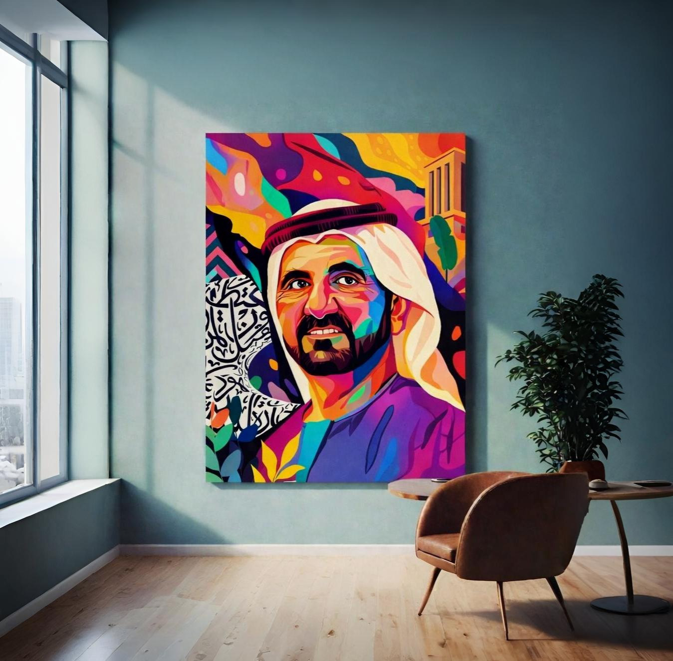Sheikh Colourful Portrait