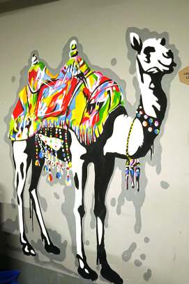 Dubai Spirit Camel Mural
